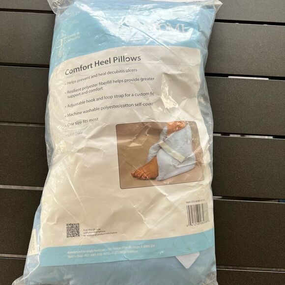 Duro-Med Industries Comfort Heel Pillows 1 pair - Picture 4 of 6